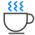 간식·커피 제공 아이콘