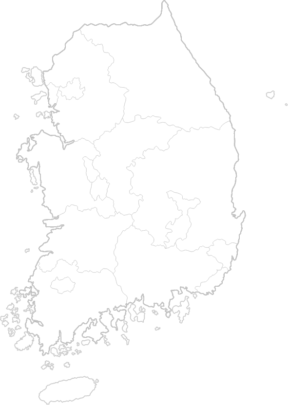 대한민국 지도